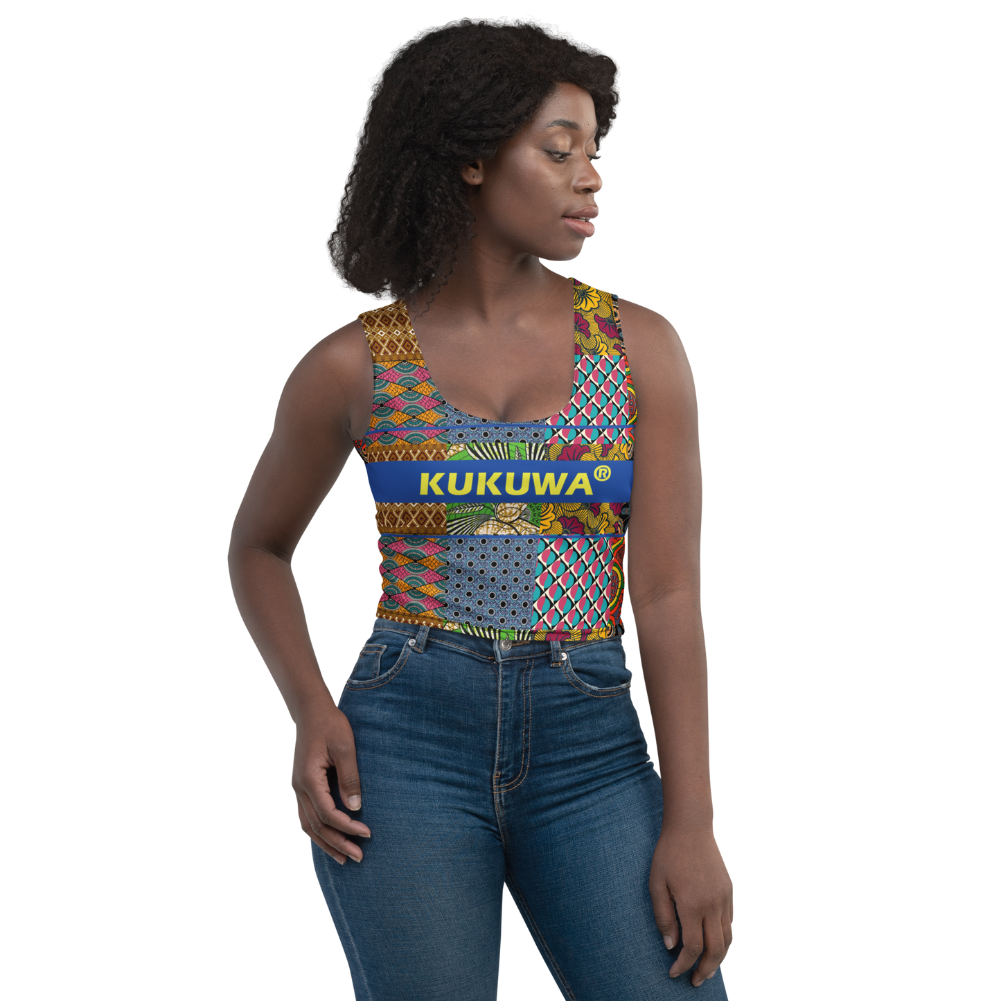 Asaasaa Crop Top KUKUWA® Fitness