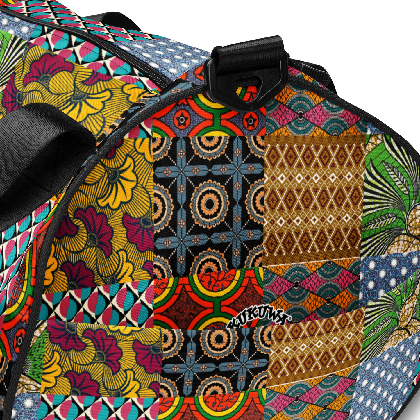 KUKUWA® African Print gym bag