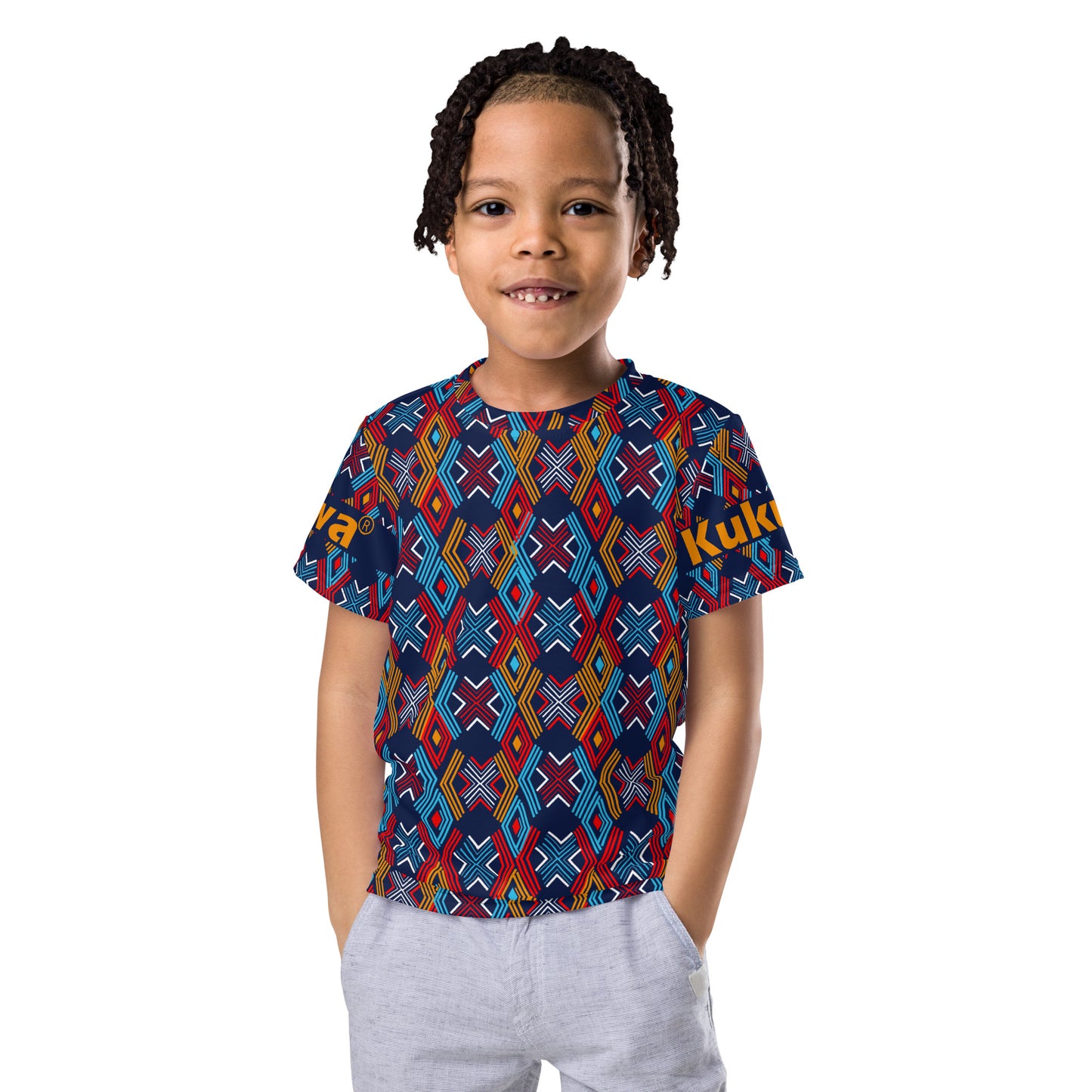 Kids crew neck t-shirt KUKUWA® Fitness