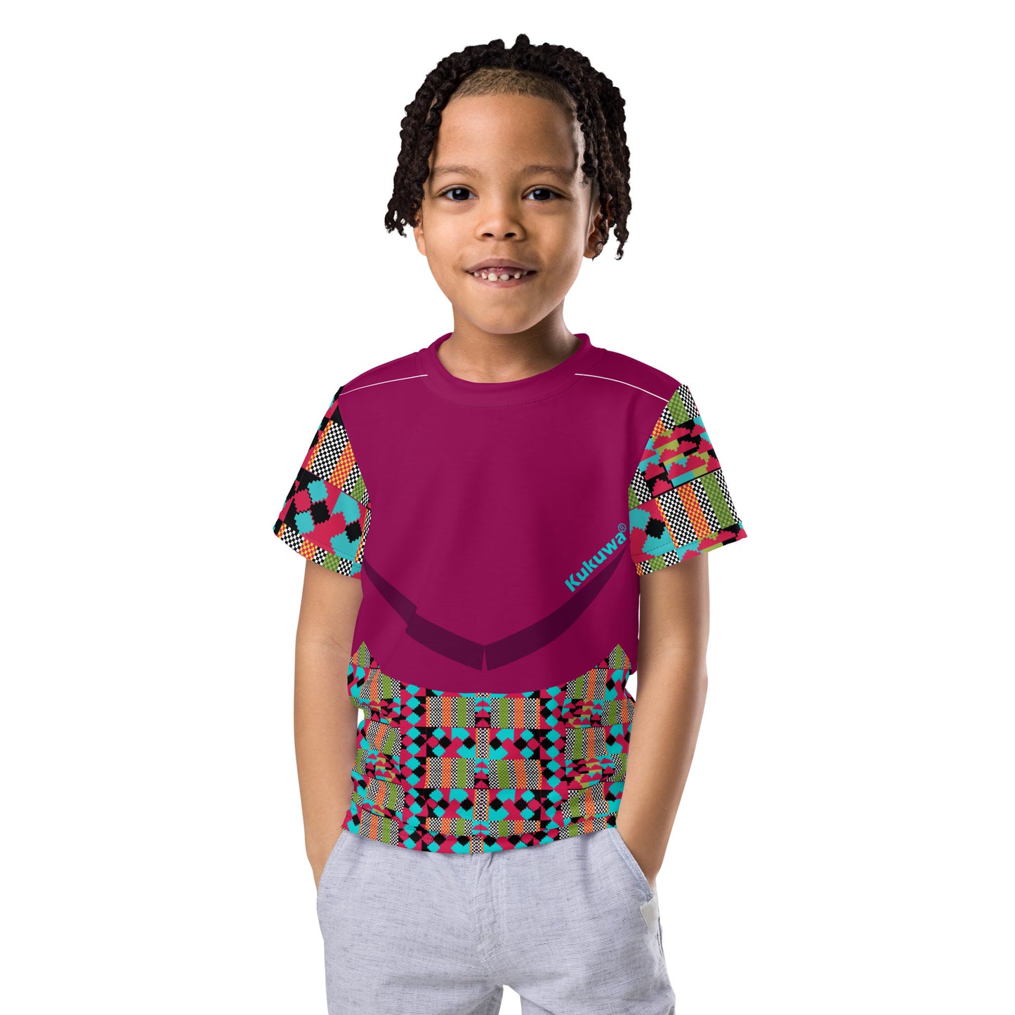 Kids crew neck t-shirt KUKUWA® Fitness