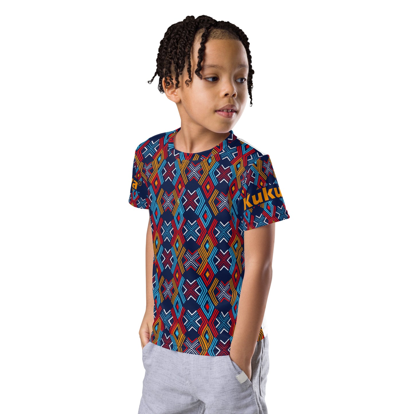 Kids crew neck t-shirt KUKUWA® Fitness