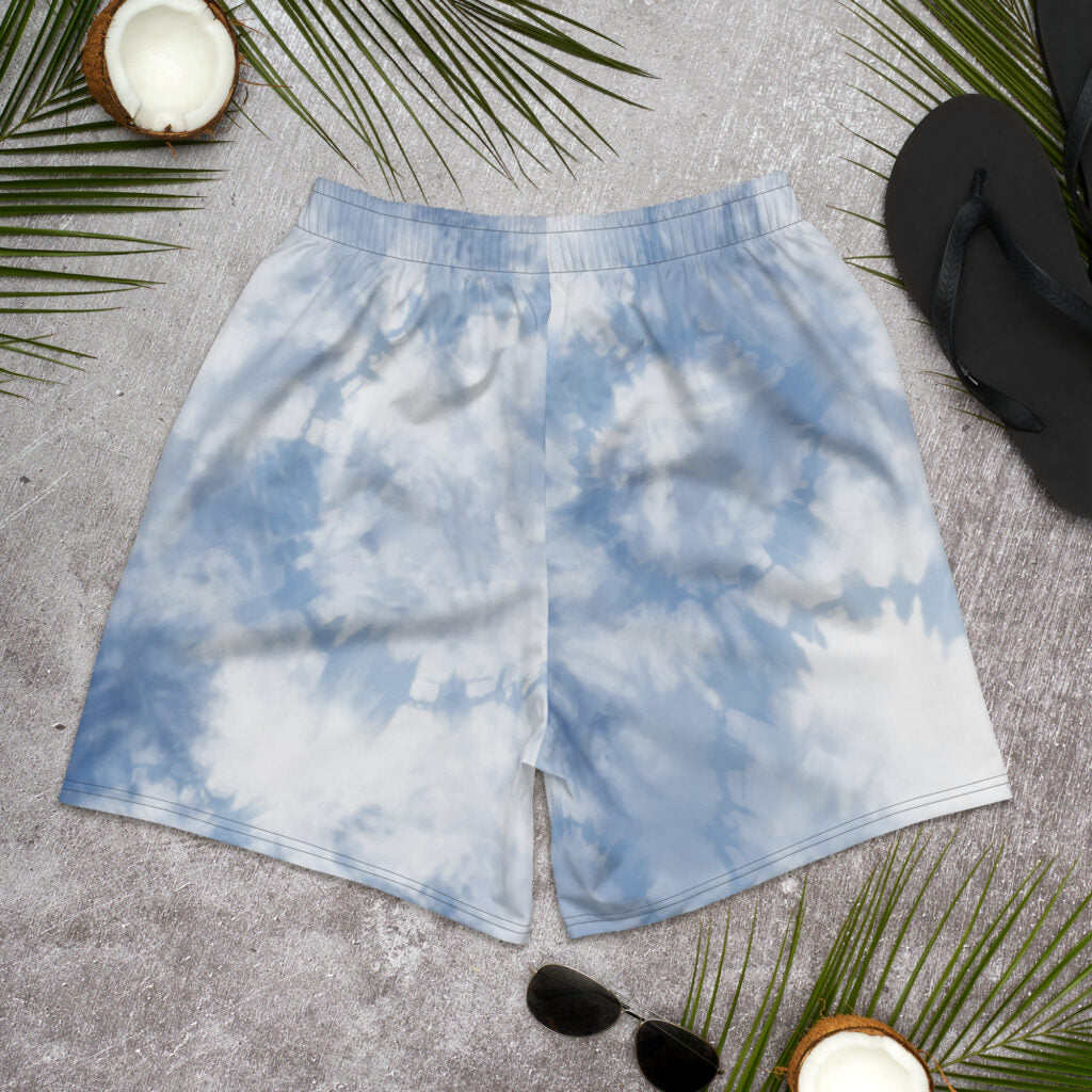 Men's Recycled Athletic Tie Dye Shorts KUKUWA® Fitness