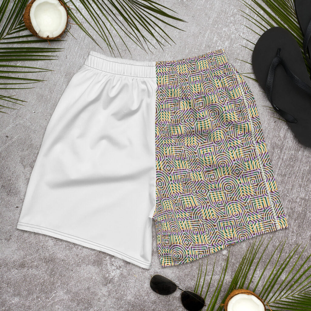 KUKUWA® Men's Recycled Athletic Kente Shorts