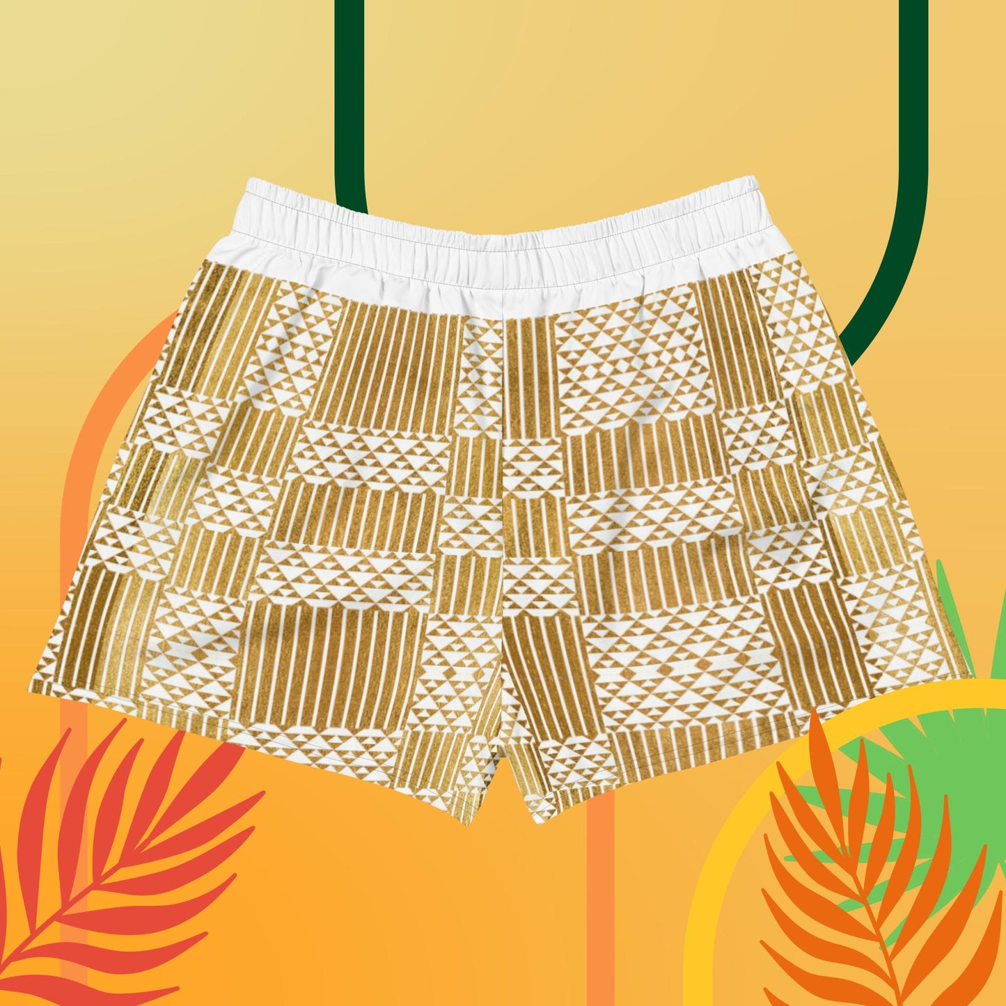 Kukuwa® Women’s Boombsey Shorts Golden Kente