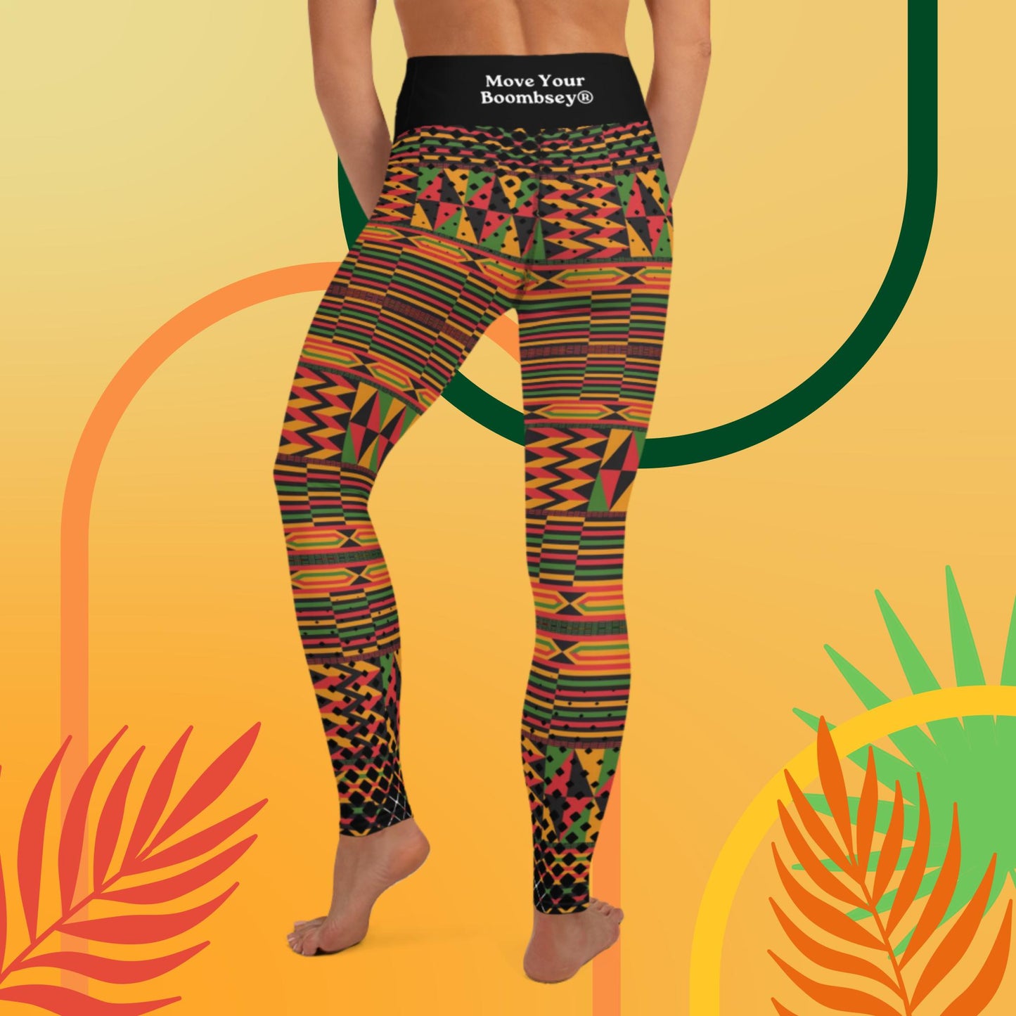 Kukuwa® Kente Joy Boombsey Leggings