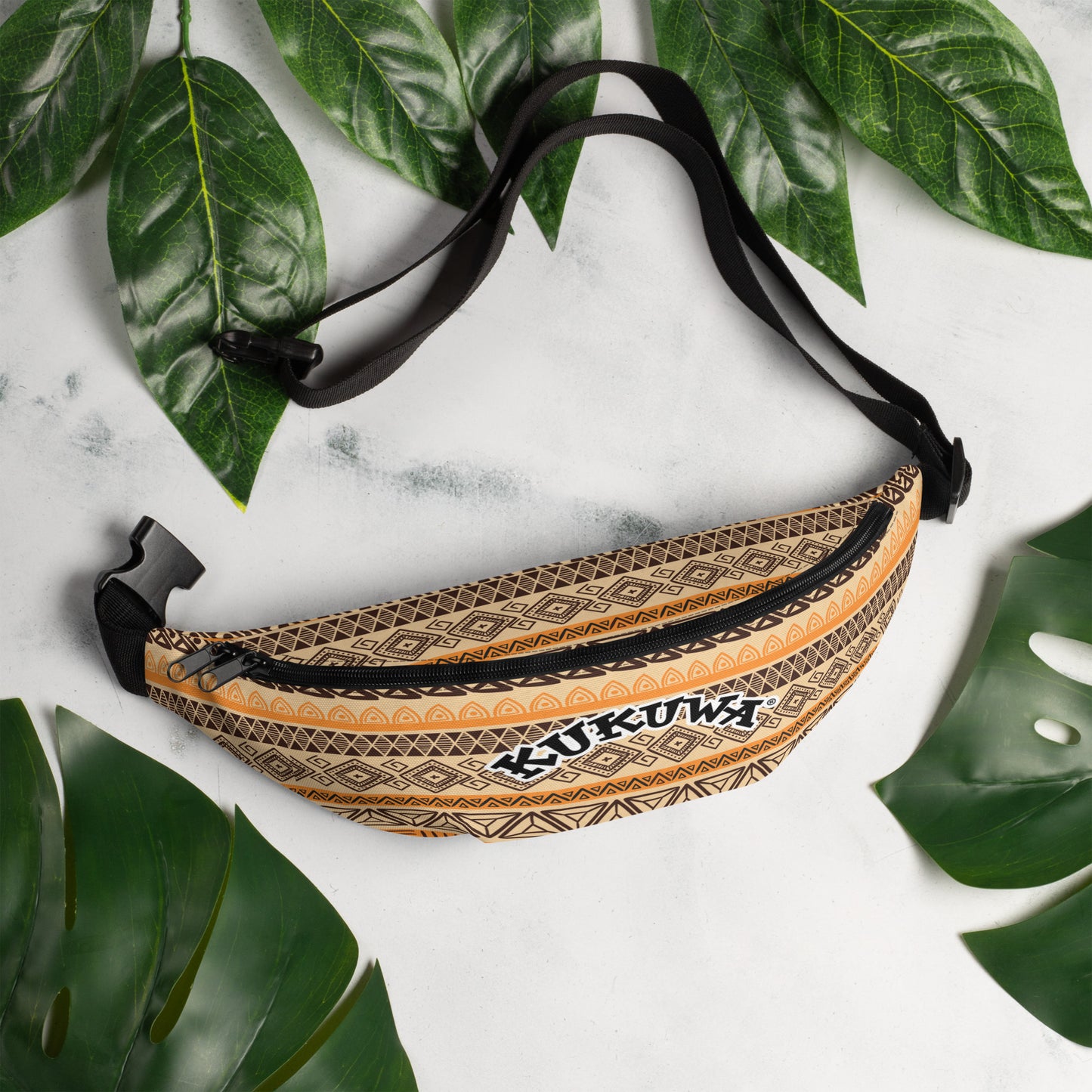 Mud Cloth Fanny Pack KUKUWA® Fitness