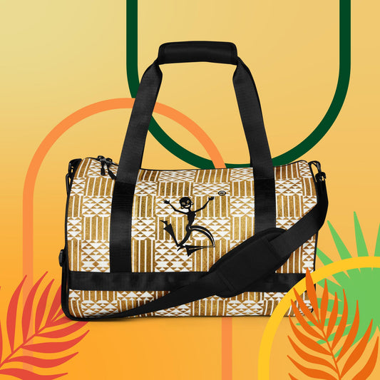 Kukuwa® gym bag Golden Kente