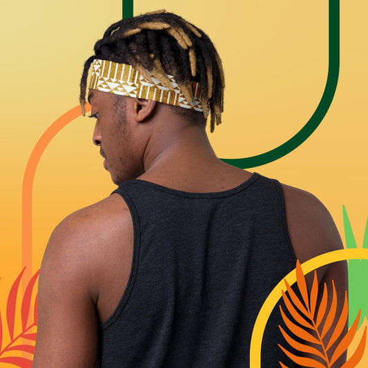 Kukuwa® Golden Kente Headband