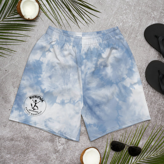 Men's Recycled Athletic Tie Dye Shorts KUKUWA® Fitness