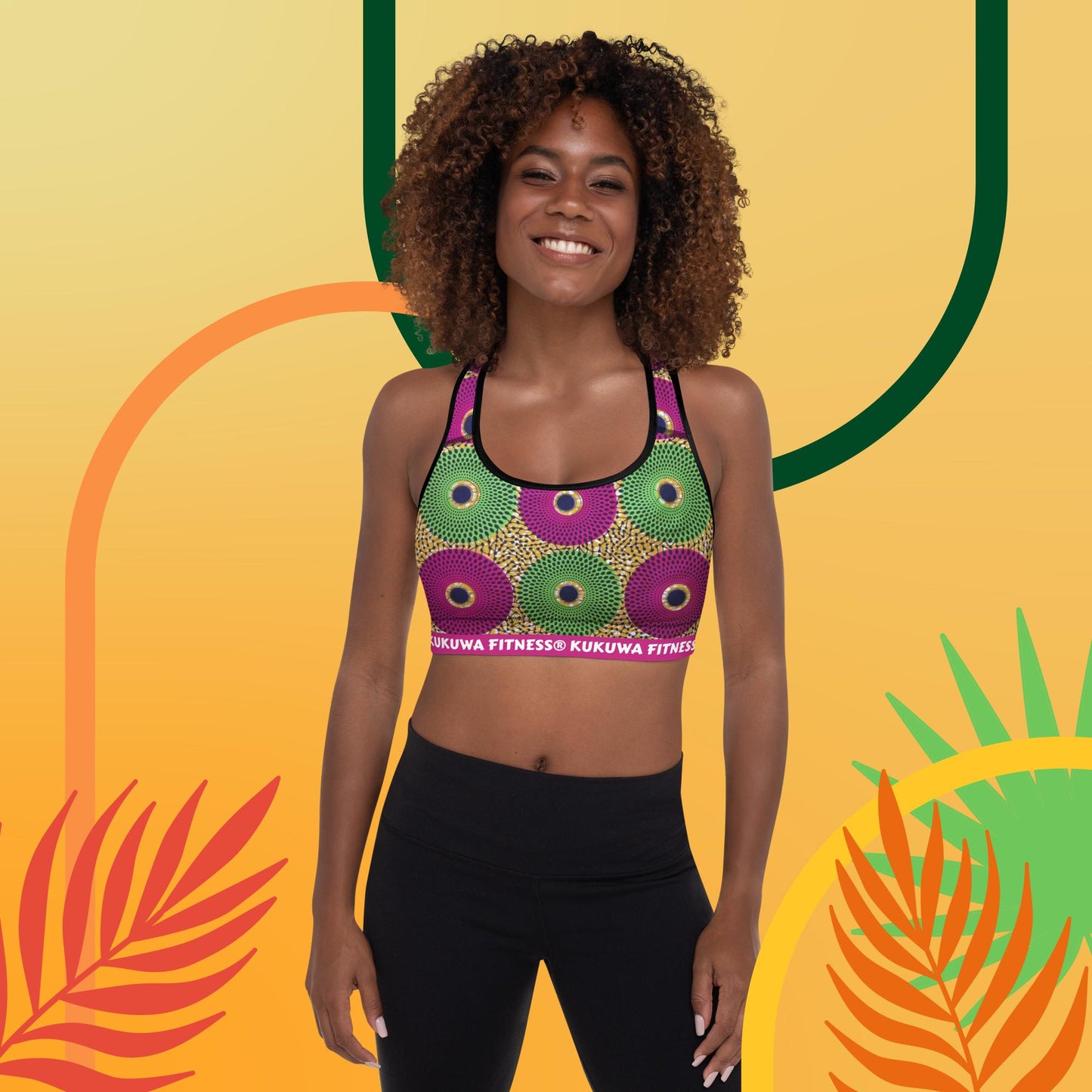 Kukuwa® Fitness GLO Sports Bra