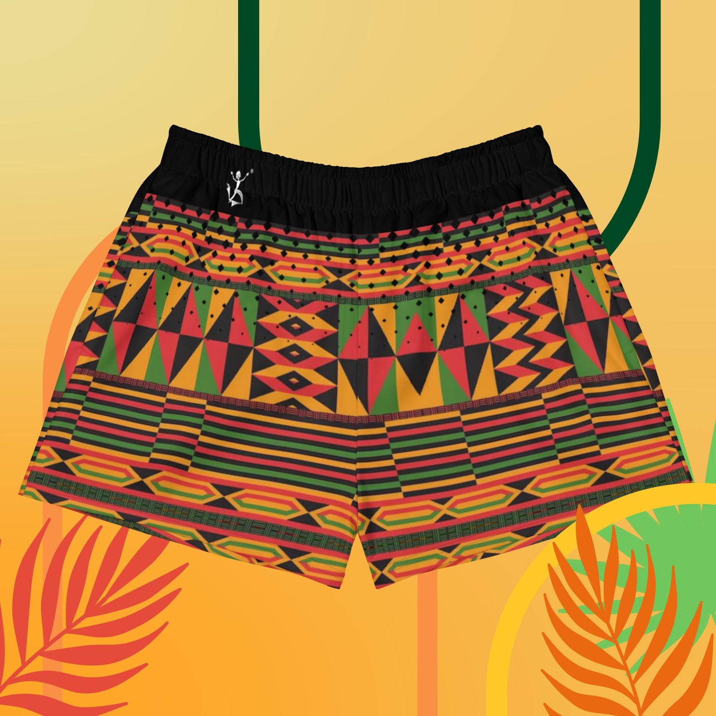 Kukuwa® Kente Joy Women’s Athletic Shorts