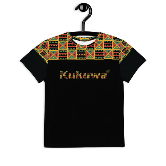 KUKUWA® Fitness Youth crew neck t-shirt